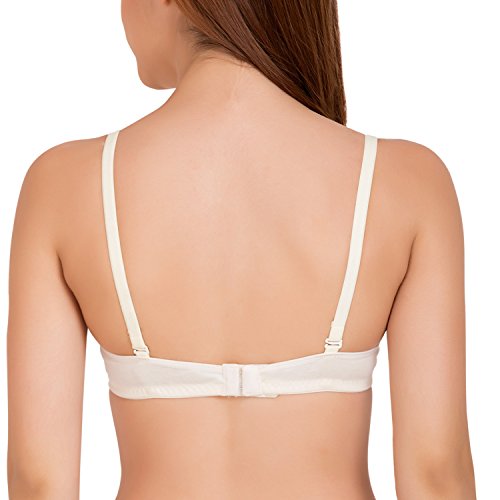 Image of Tweens - Medium Padded Cotton Rich Bra - Full Coverage, Seamless, Multiway Straps, Wirefree Everyday T-Shirt Bra (Pack of 2)