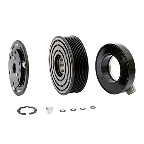 Fkg Ac Compressor Clutch Assembly Kit 1L3Z19D786Ba, Cl 1620C Fit For 99-03 Ford F-250 F-350 F-450 F-550 Super Duty 7.3L, 93-97 Ford E-350 Econoline (Club Wagon) F-350 F59 7.3L #TOP11