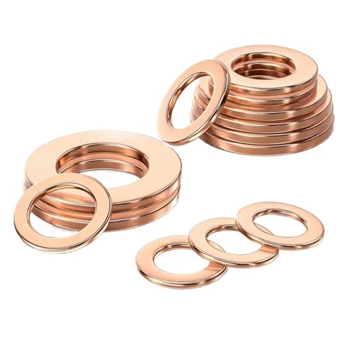 Rondelles d'espacement simples cuivre 36mm joint de bouchon vidange huile