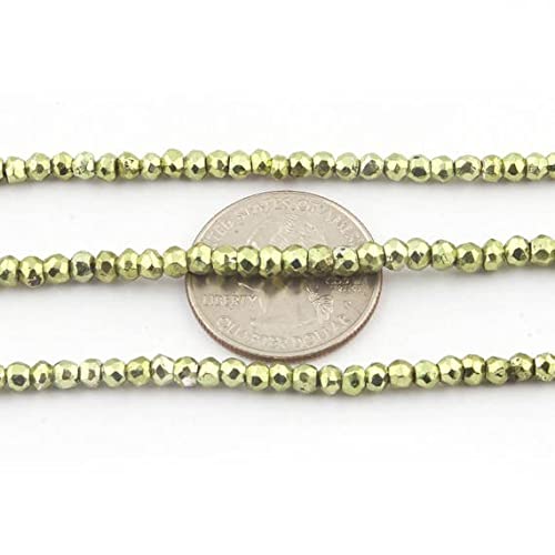 Pyrite verte rondelles de 13 pouces pour vos ateliers créatifs et bijoux fait main