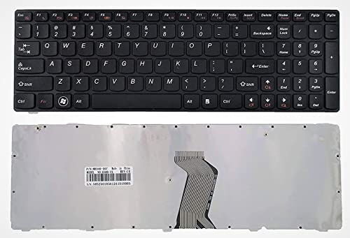 Image of Keyboard for Lenovo G580 / Z580 / G580A / G585A / Z580A / Z585A / V580A / V585A Laptop with Frame US Layout