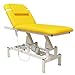 Produktbild eyepower Elektrische Massageliege 185x72 Kosmetikliege Behandlungsliege Gelb