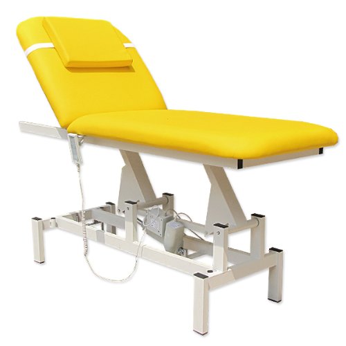 Preisvergleich Produktbild eyepower Elektrische Massageliege 185x72 Kosmetikliege Behandlungsliege Gelb