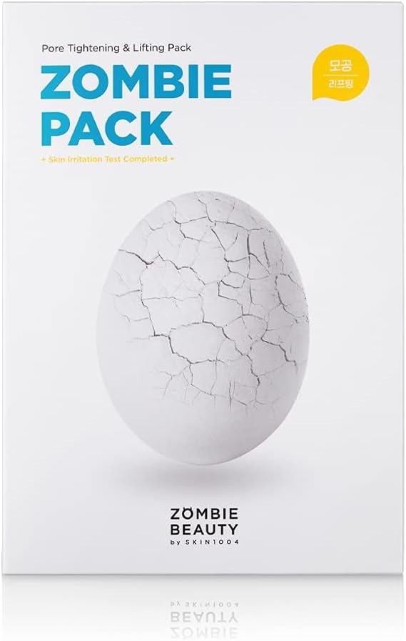Skin1004 Zombie Pack (set of 8 treatments) - Wash-off Facial Mask Nourishing Skin Lifting and Hydrating