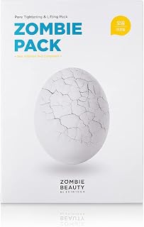 SKIN1004 Zombie Pack: 8 Albumin Centella Face Masks for Lifting, Hydration & Wrinkle Care | Korean Skincare