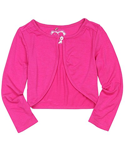 Deux par Deux Little Girls' Jersey Bolero Miss Butterfly, Sizes 18M-6