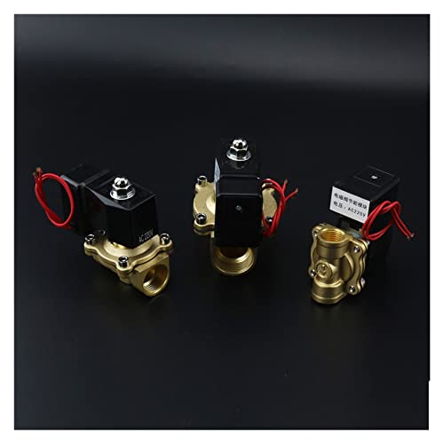 Électrovanne DN25 sécurité fuite eau gaz vanne laiton 24V basse chauffe