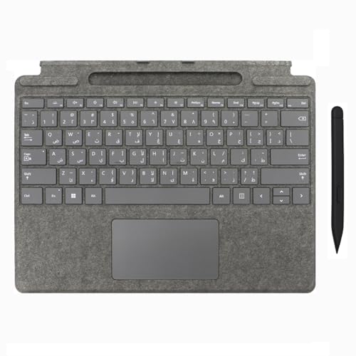 English and Arabic Pro 11 Bilingual Signature Keyboard with...