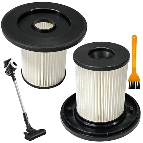 Beaufan 2 Filtri HEPA con 1 Spazzola di Pulizia Compatibile con Bosch Unlimited 6 Modelli di Aspirapolvere: BCS611, BCS612, BBS611, BBS612, BSS61, BCS61, BKS611, Serie BLS612