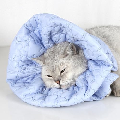 Coleira de cone para gato, coleira de recuperação de gato | Coleira de Recuperação Cone de Pescoço d