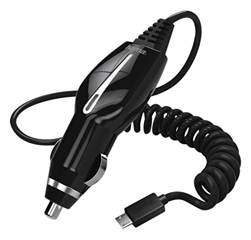 Hama 00173605 Universal Black Mobile Phone Charger – Mobile Phone Chargers (Car, Car Cigarette Lighter, Overload, Short circuit, Contact, Black)