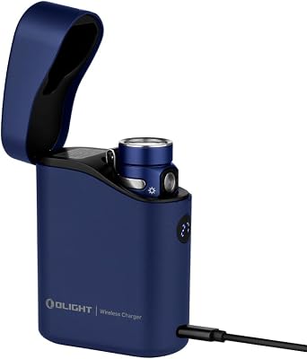 OLIGHT Baton 4 Kit Flashlight with Charging Case, 1,300 Lumens, Powerful
