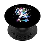 MOMIJI - Regalos de unicornio para niñas, regalos de cumpleaños para mujeres PopSockets PopGrip Intercambiable