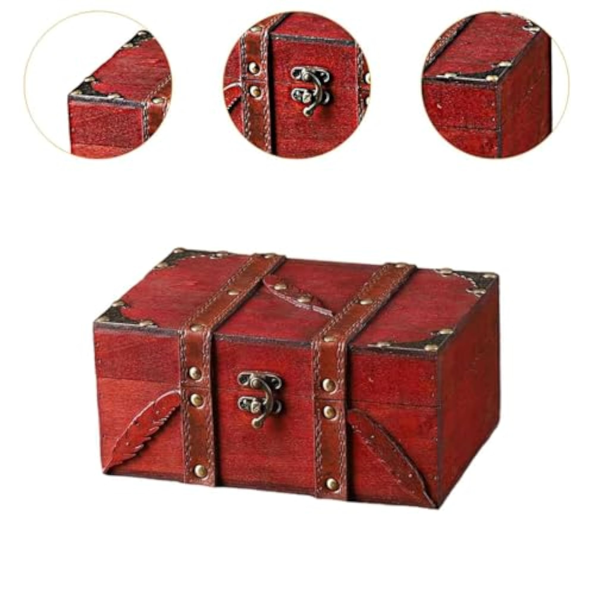 Treasure Chest Jewelry Storage Box for Bracelets & Charms