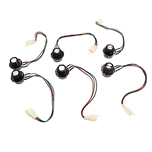 6pcs Linear Diminui o Potenciômetro Rotativo
