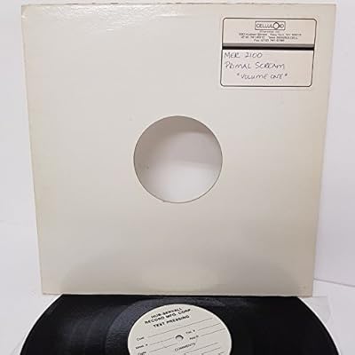 PRIMAL SCREAM, volume one, MER 2100, 12" LP, TEST PRESSING