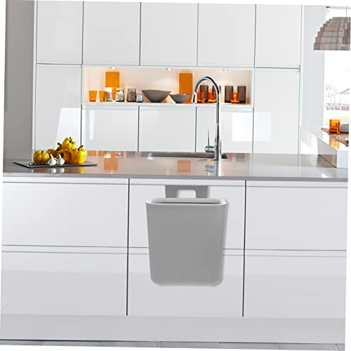 Caneca de basura colgante rectangular para cocina miniatura 7