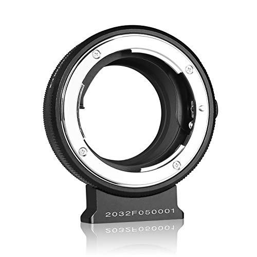 Meike Lens Adapter For F Mount Lens To Fujifilm X Mount Cameras With Full Metal Body Designed For Fujifilm X-T1 X-T2 X-T3 X-T4 X-T10 X-T20 X-T30 X-T100 X-Pro3 X-M1 X-H1 X-A1 X-A2X-A5 #TOP1