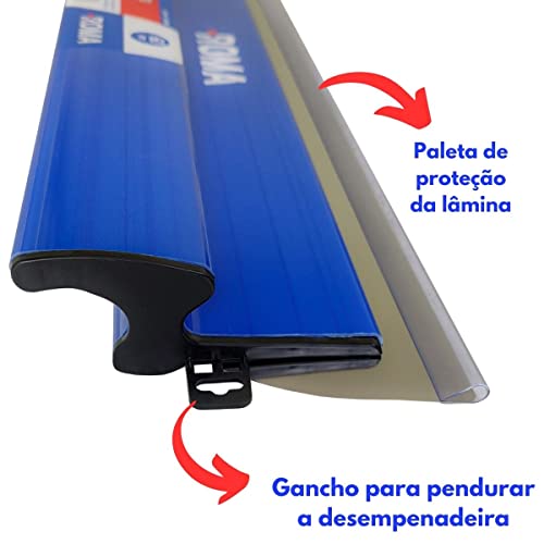 Desempenadeira Para Massa Corrida Berox Aço Inox 80cm - Roma