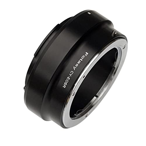 Fotasy Adaptador de objetivo Contax Yashica C/Y a montura Canon EOS RF, compatible con cámaras Canon EOS R RP Ra R3 R5 R6 R7 R10 miniatura 3