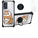 jioeuinly Maxwest Nitro 55e Case Compatible with Maxwest Nitro 55e Phone Case Cover [with Tempered Glass Screen Protector][Hard PC + Soft Silicone][Silver Reflect Light] DYH-PH