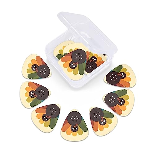 Turkey Lot de 12 médiators tendance et durables dans une boîte pour ukulélé guitare électrique basse - Les Beatles, Paul McCartney, John Lennon, RIngo Starr, George Harrison Turkey Lot de 12 médiators tendance et durables dans une boîte pour ukulélé guitare électrique basse – Image 7