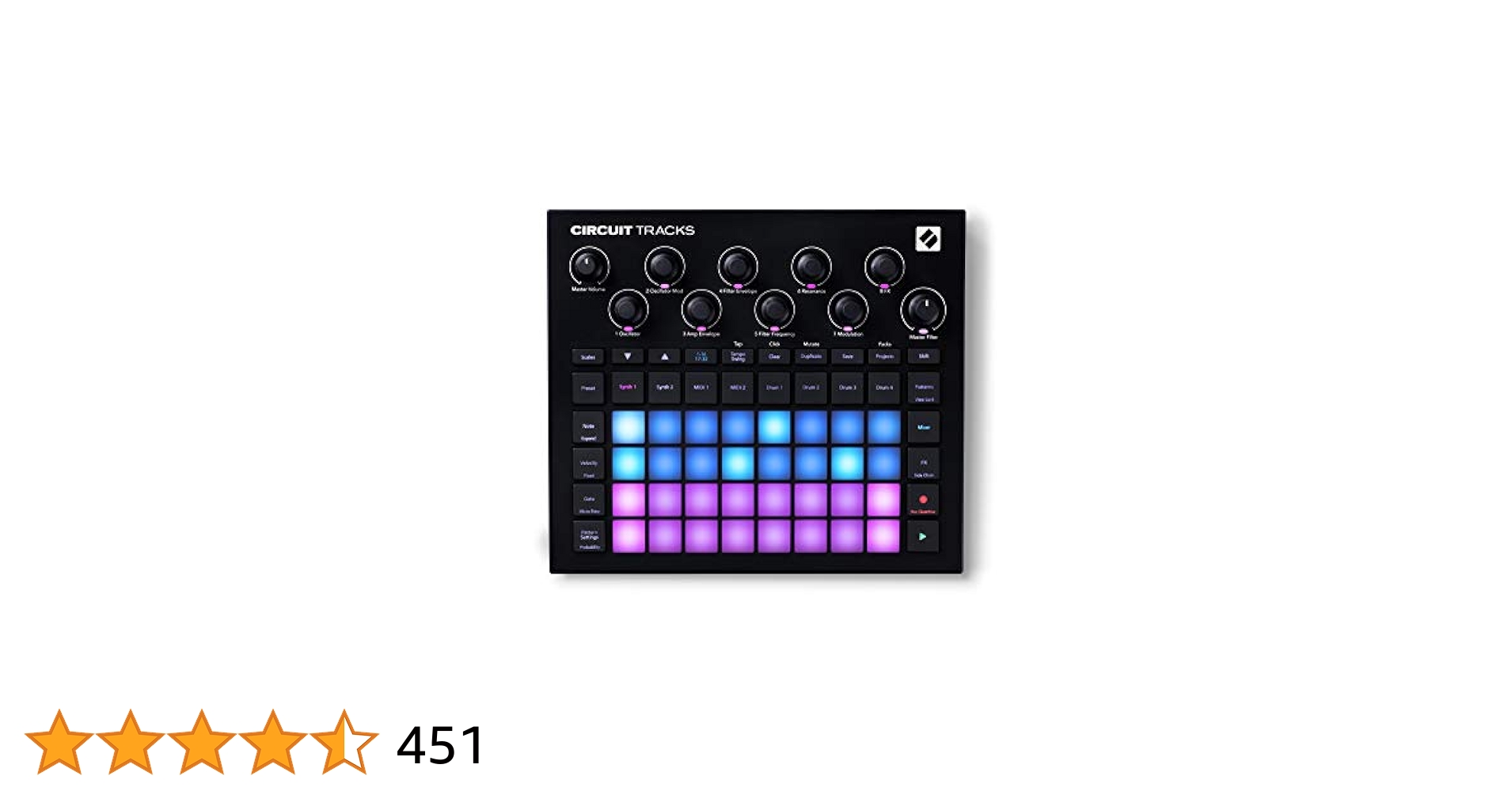 Amazon.co.jp: Novation サーキットトラック:Groovebox
