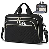 Laptop Bag for Women 15.6 Inch Laptop Briefcase Large Capacity Computer Shoulder Bag Professional Laptop Case for Business Work