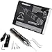 Eventronic Lockpicking Set, 36 Stück Dietrich Set mit 4 Transparentem Trainingsschlössern und