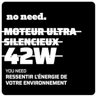 WUUM FLOW DC – Ventilateur de plafond | Grand éclairage LED 24W avec 3 tonalités | Puissant moteur ultra-silencieux, 6 vitesses | Télécommande par commande | Couleur bois-blanc