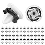 Amztour 50 Piezas Clip Fijación para Panel Puerta Interior Automóvil OEM 7703077476 Grapas Coche Paneles de Puerta Compatible con Peugeot 308 Citroen DS4 Me-Gane 3 Laguna 3