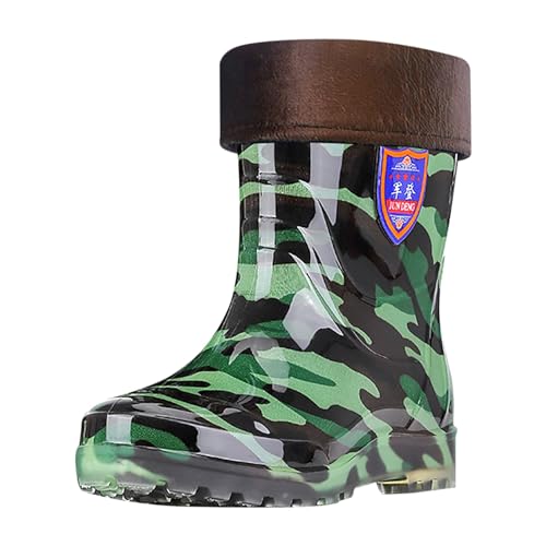 Bottes de pluie d'hiver homme contre le froid et l'humidité
