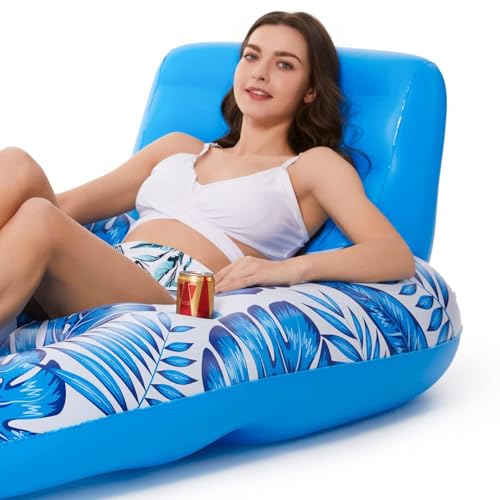 Matelas gonflable feuille d'érable pour bronzer confortablement sur l'eau sans se retourner - 6