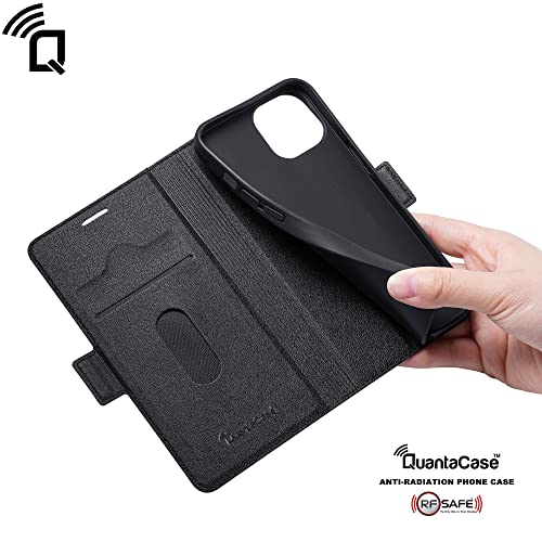 Quantacase™ Iphone 14 Rf Safe® Anti-Radiation Rfid Blocking Phone Case Black #TOP4