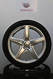 Lieferumfang: 4 Original Mercedes Alufelgen und 4 Reifen mit Nabendeckel