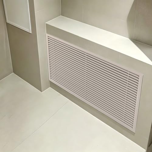 Grille d'aération métallique haut de gamme pour bureau et salon