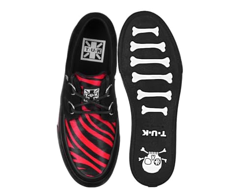 Image of TUK Suede Creeper Sneaker Shoes for Women and Men, D Ring Lace Up Shoes