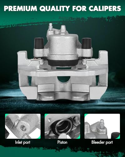 Image of SCITOO Front Left+Right Brake Calipers With Bracket 18B4948 18B4949 Compatible For Ford For Focus 2004-2007