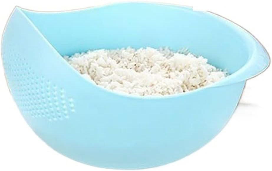 Food Strainers Sieve Plastic Kitchen Drain Basket With Handles Rice Bowl Strainer Sink Tools