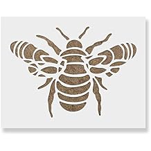 Mandala Bumble Bee Stencil - Bumble Stencil, Flowers, Gardening, Garden, Bees