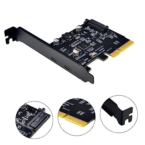 Carte d'extension USB-C 10Gbps pour ajouter un port réversible au PC - 7