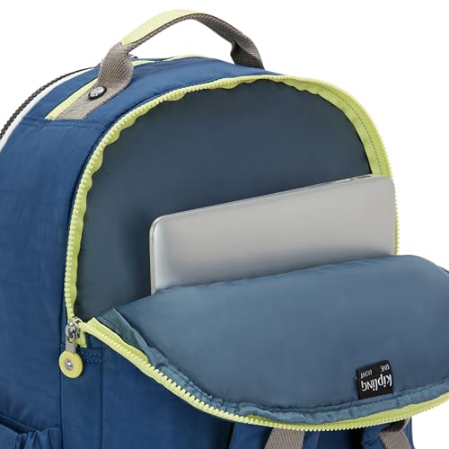 Image of Kipling Women's Seoul Extra Large 17 inch Laptop Backpack, Durable, Roomy with Padded Shoulder Straps, Built-In Protective Sleeve