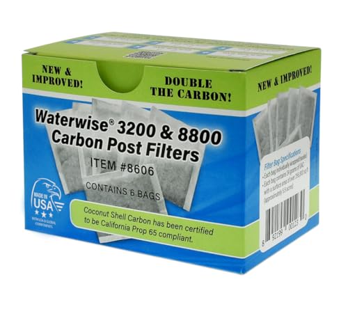 Waterwise Post Filter Replacement Bags - Six Pack