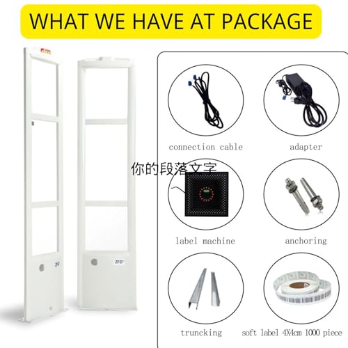 Zfd 2024RF2 Retail Anti-Theft System Kit thumb #1