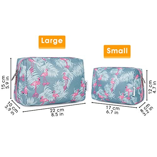image for Narwey Cute Makeup Bag Travel Cosmetic Bag Organizer Toiletry Bag Make