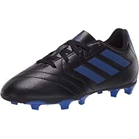 adidas baby boys Goletto Vii Fg J Football Shoe, Core Black/Team Royal Blue/Team Royal Blue, 2 Little Kid US
