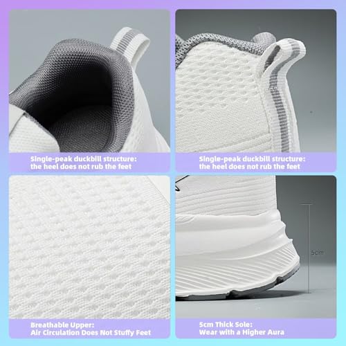 Image of KDN Men's Wide Toe Box Shoes Cushioned Road Running Shoes Non Slip Mens Walking Sneakers for Wide Feet Comfortable Athletic Gym Workout Shoes Wide Width