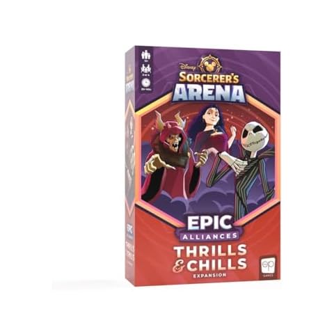 Disney Sorcerer’s Arena: Epic Alliances Thrills and Chills Expansion Cover