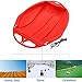 kowaku Winter Sled Board for Kids, Outdoor Skiing Boards for Snow and Grass, Red, 47x42x8.5cm