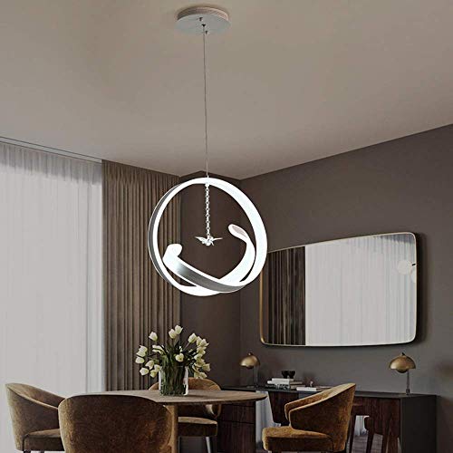 Plafonnier LED oiseau YangRy blanc luminaire salon chambre moderne